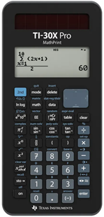 Bild von TEXAS Rechner Schule TI-30X Pro Mathprinteco RS - Kopie
