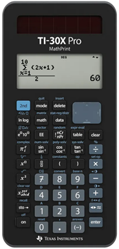Bild von TEXAS Rechner Schule TI-30X Pro Mathprinteco RS - Kopie