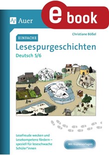 Bild von Bößel, Christiane: Einfache Lesespurgeschichten Deutsch 5-6 (eBook)
